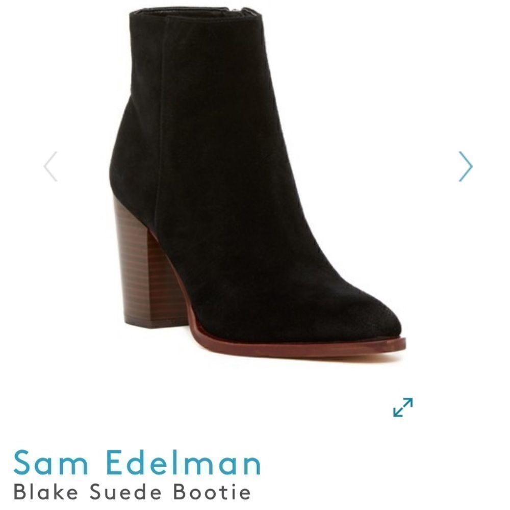 SamEdleman Blake Suede Bootie 7.5